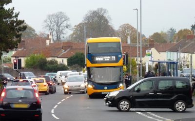 Traffic on Rock Street